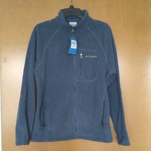 🆕 Columbia Men's Fleece Falls II Full Zip, Medium - Dark Mountain. NWT, Auth.